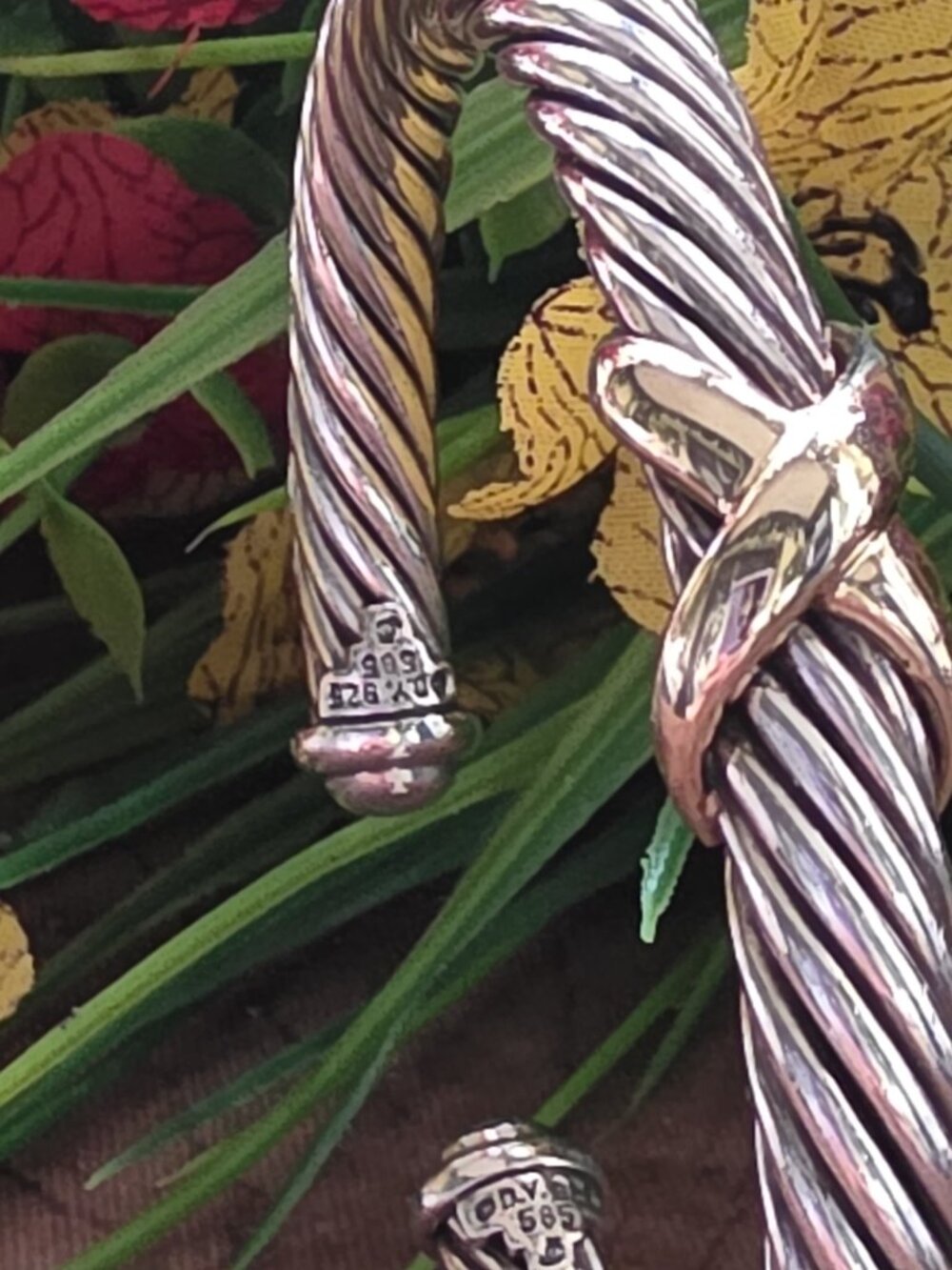 David Yurman X Classic Cable Station Bracelet 7mm – Large - Picture 3 of 7
